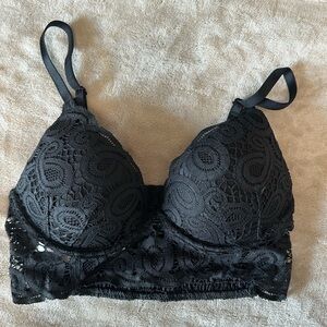 Victoria's Secret Black Lace Bra